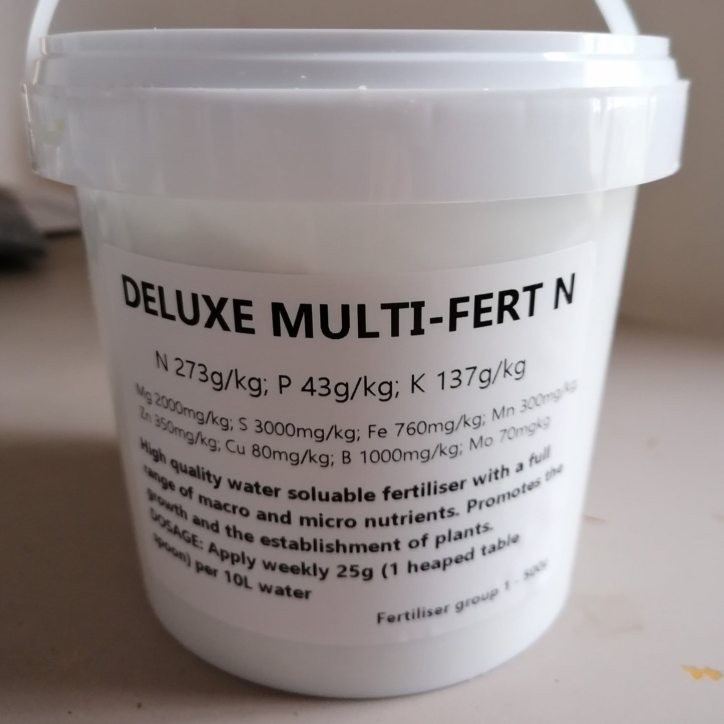 DELUXE MULTI-FERT N Fertiliser 750g